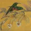 Gaston SUISSE (1896-1988) - Colibris dans les fleurs de vanille